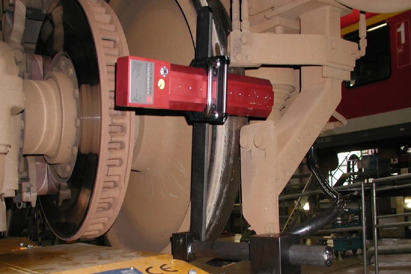 Mobile Measuring System for Wheel Profile Measuring in Railway