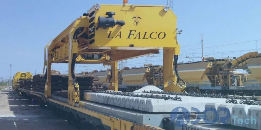Equipment and machinery used for sleeper replacement